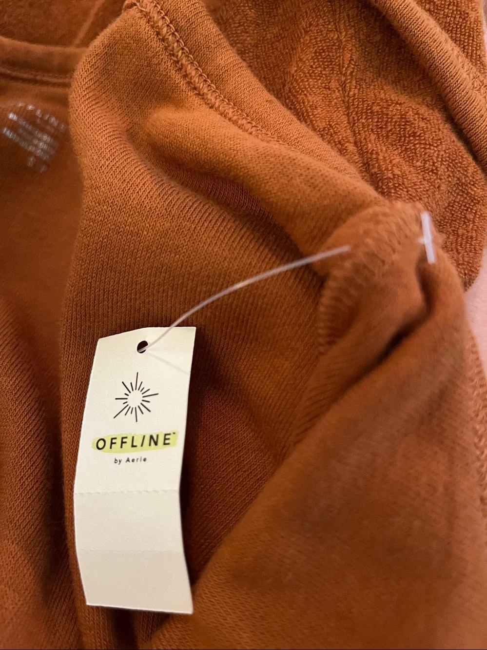 Offline by Aerie Terracotta Sleeveless Tank Dress NWT
